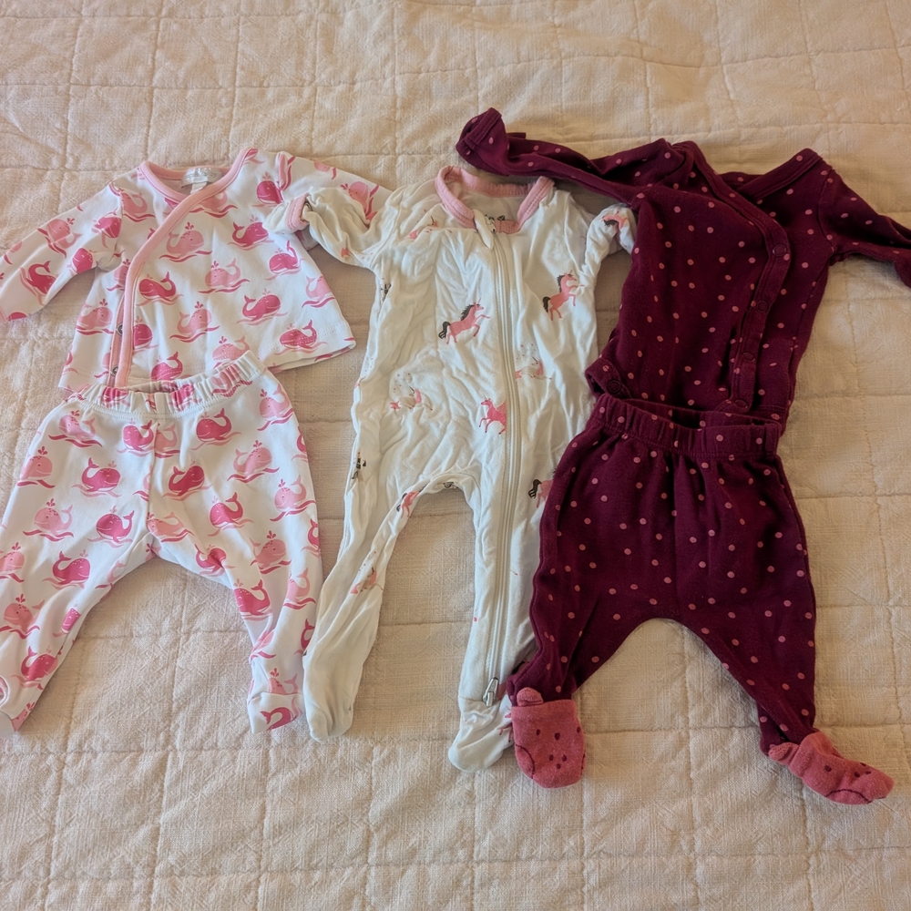 Preemie girls bundle
